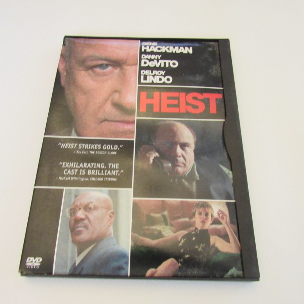 Heist DVD 2001 Gene Hackman Danny DeVito David Mamet Widescreen Crime Thriller